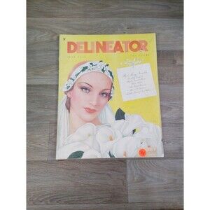 1934 JUNE DELINEATOR MAGAZINE - COVER, STORIES AND ADS - ST 3782